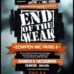 La dernière chance de se qualifier pour le End Of the Weak sur Paris