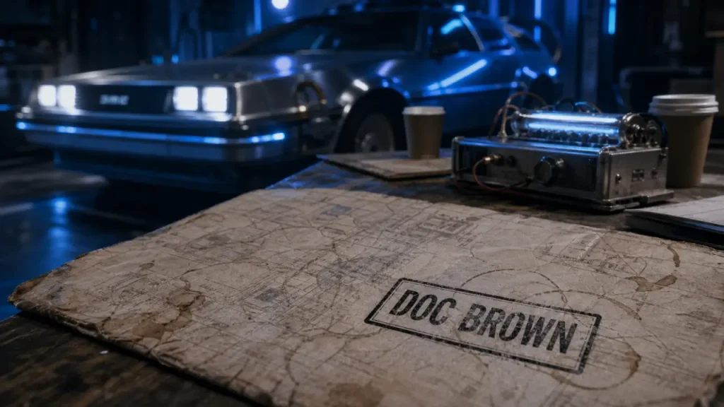 Doc Brrown ou Doc Brown : personnage de fiction, acteur ou restaurant ?