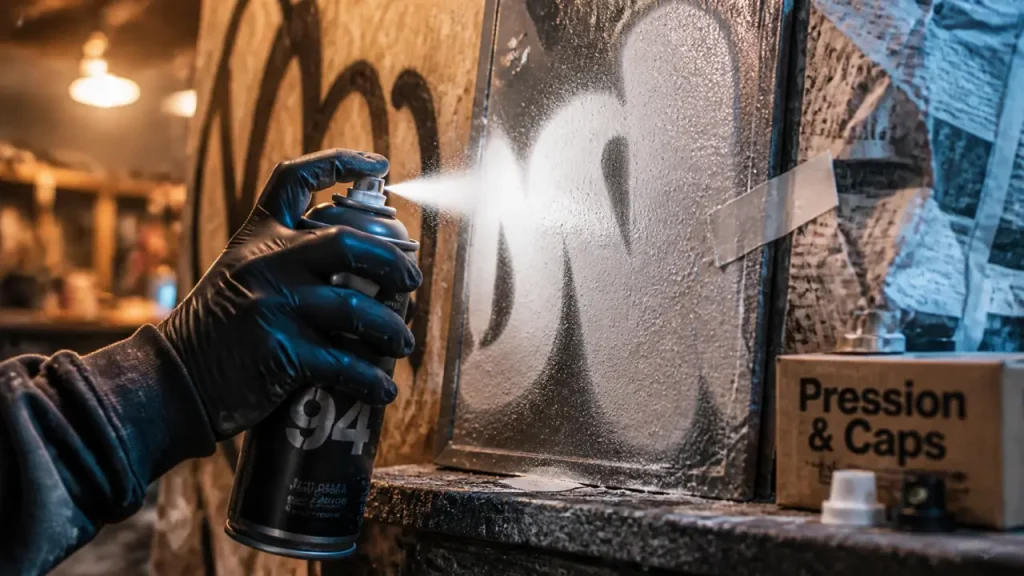 Basse pression, chrome ou 600 ml : quelle bombe graffiti choisir selon l’usage ?