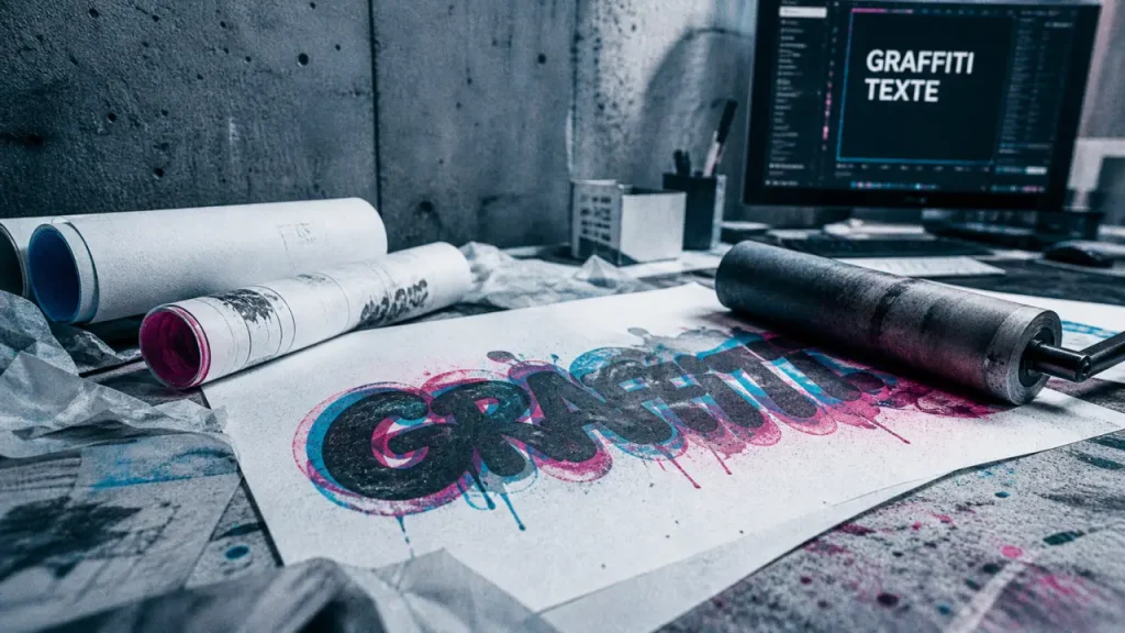 Écriture graffiti : police, générateur de texte ou tag, lequel choisir pour le bon rendu ?
