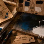 Feutres graffiti pour trait net ou coulures marquées sur carton