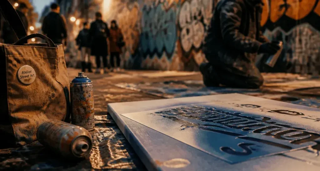 Graffiti à Paris : maîtrisez le lettrage et le pochoir sans savoir dessiner