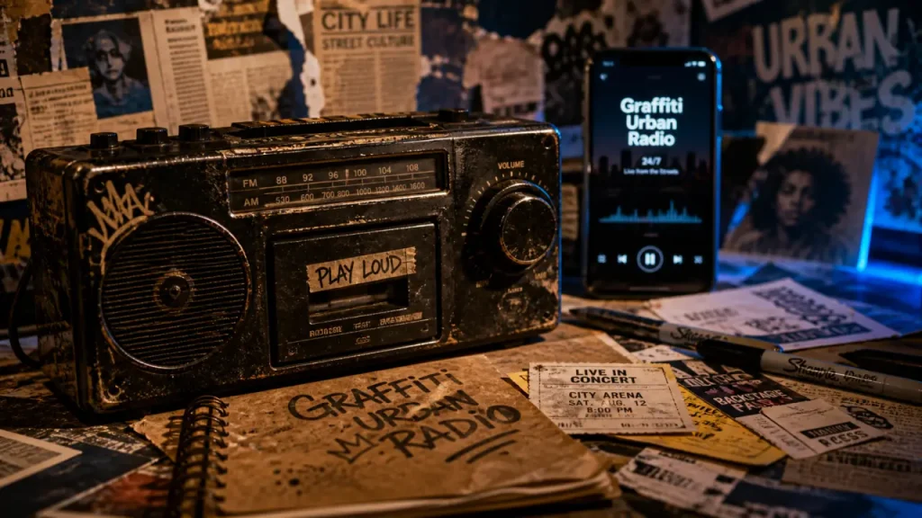 Graffiti Urban Radio, la radio associative qui mêle hip-hop, funk, electro et rock