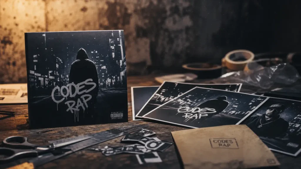 Pochettes d’albums rap : symboles, typographies et covers cultes qui racontent un album