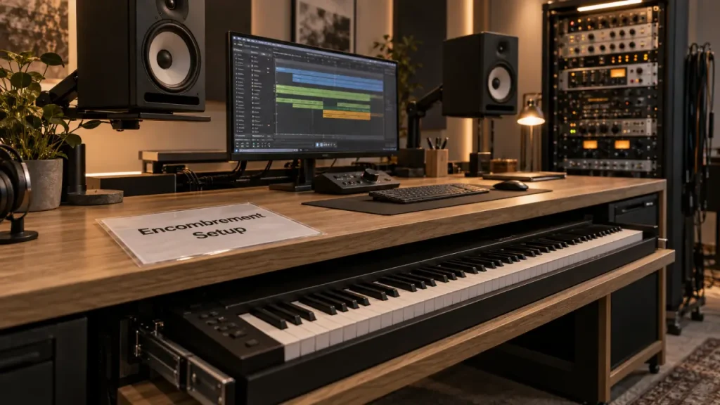 Un bureau de studio musique doit suivre votre setup, pas l’inverse