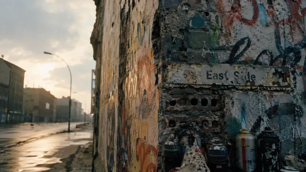 Graffiti sur le mur de Berlin : côté Ouest, East Side Gallery et mémoire d’un mur peint