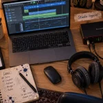 Studio logiciel pour home studio : DAW sur écran