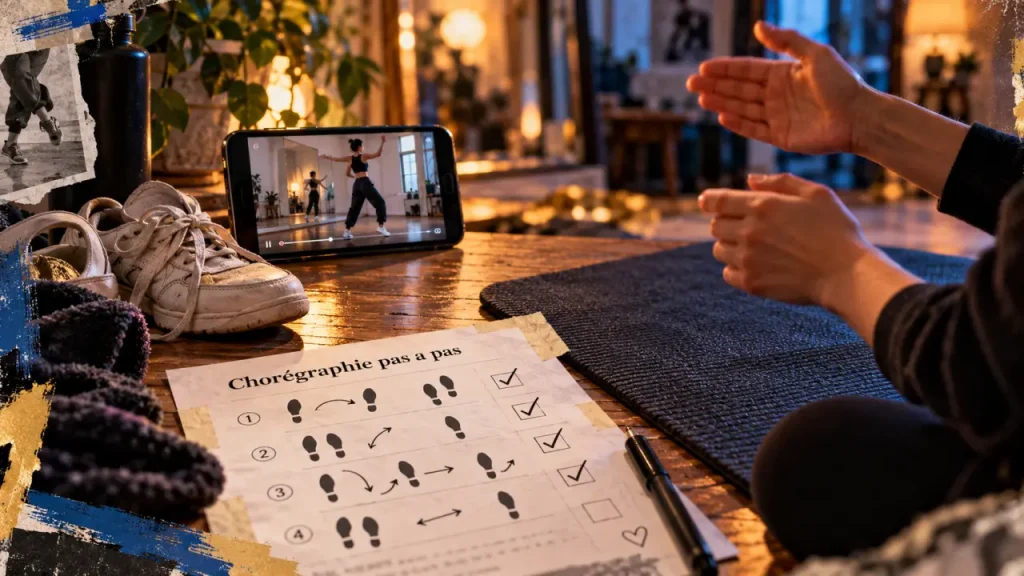 Apprendre une chorégraphie : des premiers appuis à une danse sans vidéo