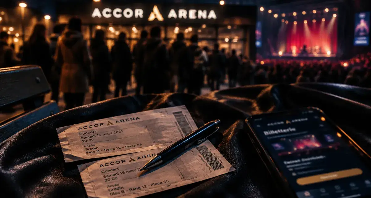 Concert bouss 2026 : billets Accor Arena