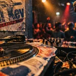 Lil Kev DJ suisse : photo riso en club