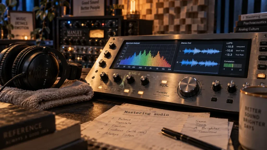 Mastering audio : que change cette étape finale entre équilibre, dynamique et diffusion ?
